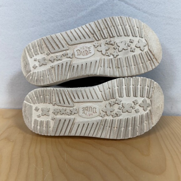 Hey Dude Wally Y Canvas Navy Toddler Kids Shoes Size TD11 - Picture 7 of 9